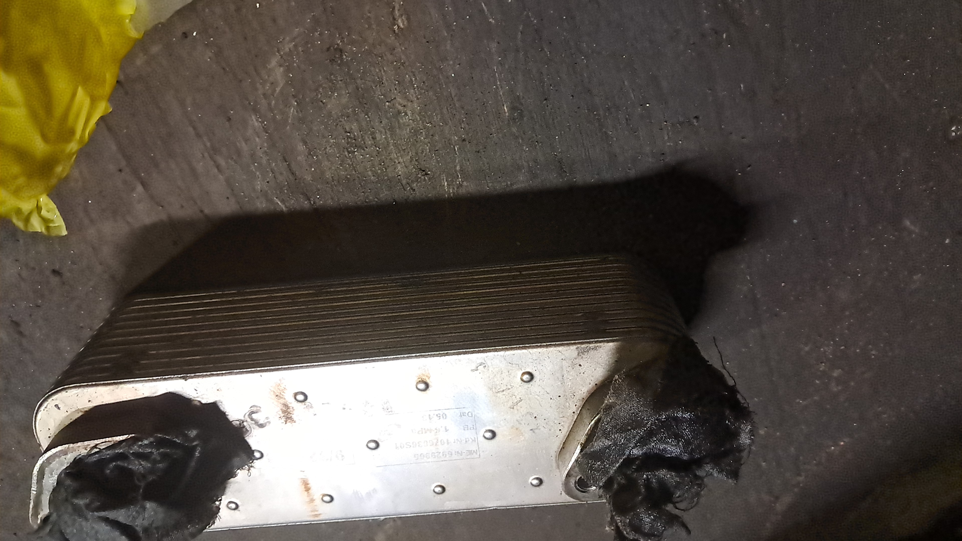 масляный радиатор man tgx или man tgs